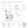DailyCha-E Korean Multi Filtered Shower Head - Twin Shower Filter System - High Pressure Shower Head - Water Filter for Hair Loss - Chlorine Removal (Clear)