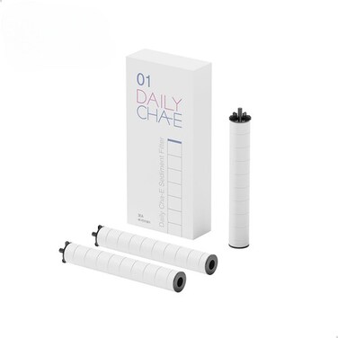 DailyCha-E Sediment Filter - Shower Filter to Remove Ultrafine Impurities of as Small as 5 Microns - Rust Removal - Anti Hair Loss