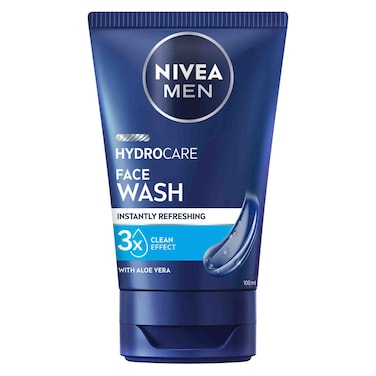 NIVEA MEN Protect And Care Face Wash With Active Charcoal 100ml
