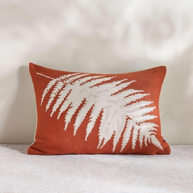 Home Patio Fern Indoor/Outdoor Cushion - Rust