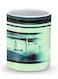 Premium Blurry Station Designer Mug Green/Blue
