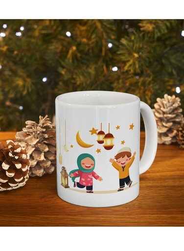 Ramadan kareem Kids Mug, Personalised kids arabic mug,Muslim gift child, Eid gift for kids, ramadan gift ideas children, Religious mug.