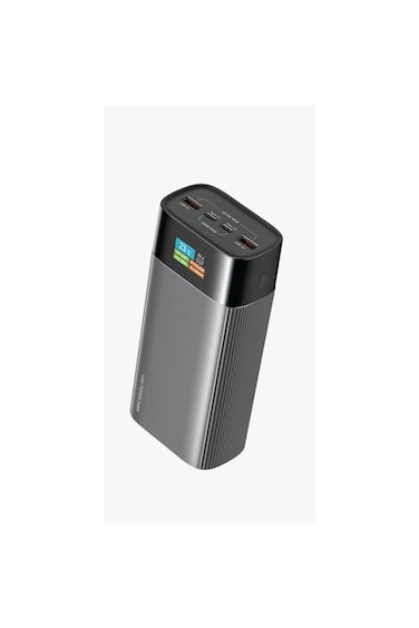 40000mAh 145W Fast Charging Power Bank with Dual Type-C, USB-A &amp; Smart Display
