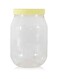 Plastic Spice Jar Clear/Yellow 3000ml