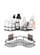 2PCS Corner Shower Shelves Shower Rack Kitchen Racks Self Adhesive No Drilling Wall Mounted Shower Storage Shelf Organizer for Bathroom Kitchen Toilet