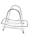 YHRY Chopping Board Rack, Cutting Board Storage, Stainless Steel Pot Lid Organizer, Drying Rack Stand, Shelf Kitchen Gadgets, for Pot Cover Pan Lid Countertop Counter Cabinet, 1PCS Silver