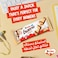 Kinder Bueno White Chocolate Bar in Wafer with Hazelnut Cream, 2 Individually Wrapped Bars, 39g