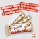 Kinder Bueno White Chocolate Bar in Wafer with Hazelnut Cream, 2 Individually Wrapped Bars, 39g