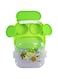 Mario Lunch Box Insulated Leak Proof Lunch Container for Kids Durable Easy to Clean Lunch Carrier with Fun Mario Design Perfect for School Travel and Picnics (Green)