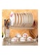 Steel Kitchen Rack Silver 43x25x38cm