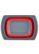 Washing Sink Basket Strainer Red/Grey 39 x 26.5cm