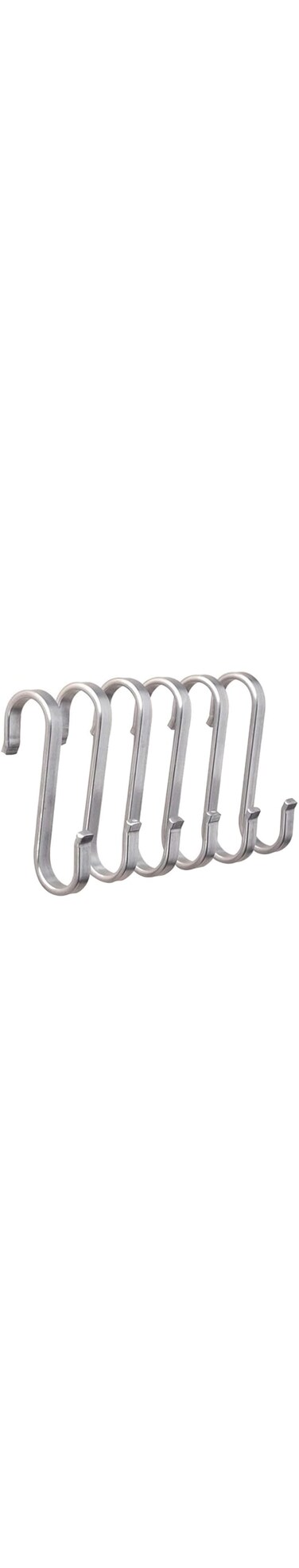 SeeRaphee Heavy Duty 304 Stainless Steel S Shaped Metal Hanging Hooks for Hanging, Metal Kitchen Pot Pan Hanger Storage Rack Closet S Type Hooks(10PCS)