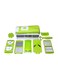 Multi-Edged Vegetable Slicer Green/White