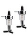 MUGLIO 2 Pack 1.5oz 45ml Replacement Nozzle Shot Dispenser for Liquor Dispenser Caddy Bottle Holder Revolving Head