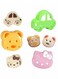 3 Packs Bear Shape Sandwich Cutter And Sealer, Uncrustable Sandwich Maker, Cut And Seal, Lunchbox And Bento Box