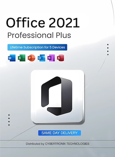 Microsoft Office 2021 Professional Plus   Lifetime Subscription for 5 Devices   Digital License   SAME DAY DELIVERY