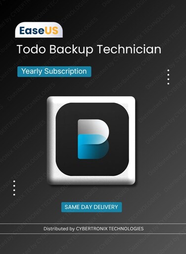 EaseUS Todo Backup Technician   Unlimited Devices for 1 Year   Digital License