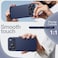 Liquid Silicone Case for iPhone 17 Pro Max 6.9-Inch, Silky Soft Touch Full-Body Protection, Anti-Scratch Shockproof Phone Cover with Microfiber Lining (Dark Blue)