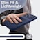 Liquid Silicone Case for iPhone 17 Pro Max 6.9-Inch, Silky Soft Touch Full-Body Protection, Anti-Scratch Shockproof Phone Cover with Microfiber Lining (Dark Blue)
