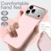 Liquid Silicone Case for iPhone 17 Pro Max 6.9-Inch, Silky Soft Touch Full-Body Protection, Anti-Scratch Shockproof Phone Cover with Microfiber Lining (Light Pink)