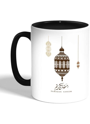 Decalac Ramadan Kareem Printed Coffee Mug (Black)