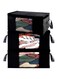 ABO Gear Storage Bags G01B, Dark Black, 3 Count