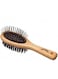 Camon Double Wooden Brush,Large, Double-sided brush, Double Sided Wooden Dog Brushes, Grooming Messaging &amp; Cleaning Soft Pet Hair Brush, Hair Brush for Dog, Long or Short Haired, Large Grooming Brush
