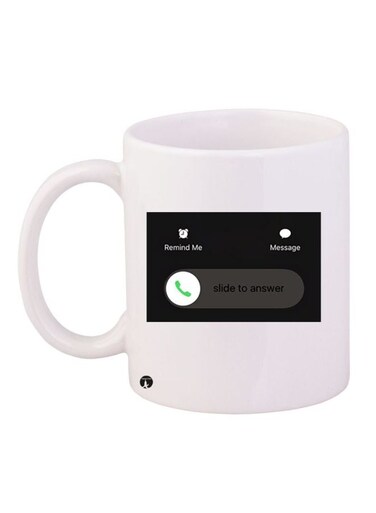 iPhone Themed Coffee Mug White/Grey/Green