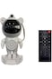 LED Astronaut Galaxy Projector Lamp w/ Bluetooth Speaker &amp; Remote - Starry Night Light Decor