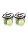 Air Tight Containers Kitchen Containers Set Kitchen Storage Set (Pack of 2) Transparent