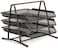 AL ARQAM 3 Layer A4 Metal tray Office Desk Organiser Paper office Mesh Document Basket File Paper Tray