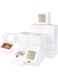 Joyzzz Bakery Boxes, 30 Pack 10.2x10.2x6.7cm of Bakery Boxes with Window, Mini Cake Boxes, Paperboard Treat Boxes for Cookies, Small Treat Boxes for Cookies, Pastry, Cookies, Macarons (White)
