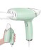 KASTWAVE Steamer for Clothes, Foldable Handheld Steamer, Fabric Wrinkle Remover with Brush &amp; Measure Cup Lightweight Fabric Steam Iron for Home and Travel, Green