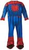 Rubie's Official Licensed Deluxe Padded Marvel Spider-Man Baby/Toddler Book Week And World Book Day, Roleplay Halloween, Theme Party Dress-Up, Red Jumpsuit, 18-24Months