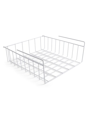 Home Essentials Under Shelf Organizer 34x32x10cm - White