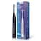 ORACURA&reg; Sonic Plus Electric Rechargeable Toothbrush SB300 (Black), 48,000 strokes/min, 3 Modes, 2 Brush Heads (Cleaning &amp; Sensitive) &amp; Rechargeable lasts upto 2 months (Black)