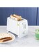 DUKASOU Bread Toaster 750W, 2 Slice Toasters, Breakfast Bread Machine, 6 Adjustable Browning Control,Reheat,Defrost,Cancel Function,Wide Slots and High Lift Feature,Cord Storage