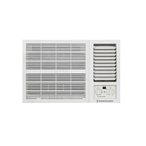 Westpoint 1.5 Ton 18000BTU T3 Rotary Window Air Conditioner Auto Swing Function 3 Fan Speed Level 3 Cooling Mode R410A Refrigerant HxWxD 43x66x68 cms WWT-1823LTYA