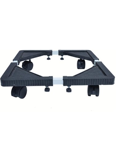 Multi-Functional Movable Adjustable Base Rack Stand with Wheel Removable Trolly Cart for Domestic Appliances - Drinking Fountains and Gas Bottle Base