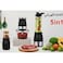 5-in-1 Electric Food Processor &amp; Multi-Function Blender (500W, 2L, 600ml &amp; 100ml)