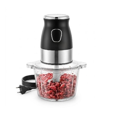 5-in-1 Electric Food Processor &amp; Multi-Function Blender (500W, 2L, 600ml &amp; 100ml)