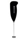 Multi Purpose Milk Stirrer Silver With Black Handle