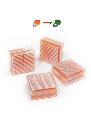 Packs) Indicating Silica Gel Desiccant, ABS Box Desiccant 60g Reusable Silica Gel Desiccant for Car, Closet, Cabinet, Bag, Storage Box