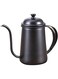 650ml Pour Over Coffee Kettle Stainless Steel Goose Neck Thickened Long Mouth Tea Pot Drinkware Black