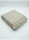 130 x 160 cm Pure Cotton Woven Tiles Cotton Knitted Throw Blanket Beige For Sofa Couch Bed Decorative Boho Fringe Tassel Travel Picnic Mat