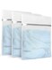 Laundry Bag, 3 Large Honeycomb Delicates Bags for Washing Machine, 60 * 60CM 30 * 40CM Lingerie Bags, Mesh Wash Bag, Travel Storage Organizer Bag, Travel Laundry Bag (White, 2 XXL Large+1 Large)