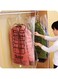 Reusable Hanging Vacuum Storage Bags,1 pcs Large Hanging Vacuum Bags, Sealed Bags for Clothing with Hand Pumps, Storage Bags for Coats, Suits, Jackets and Quilts (L(67 * 110cm))