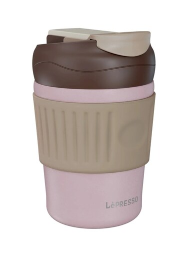Tumbler Mug Dual Sip with Capacity 350ml &amp; Leak Proof Lid / Thermal Insulation / Comfortable Grip