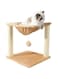 NeoStyle Cat Scratching Post Nest, Indoor Cat With Sisal Scratching Post Cat Tree, Kitten Toys Scratching Post Game Interactive (Hanging Ball)