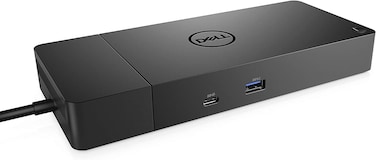 Dell WD19S 180W Docking Station, Gigabit Ethernet, AC 120/230 V (50/60 Hz) Power, HDMI, 2 x DP, USB-C Interface, Black, WD19S180W